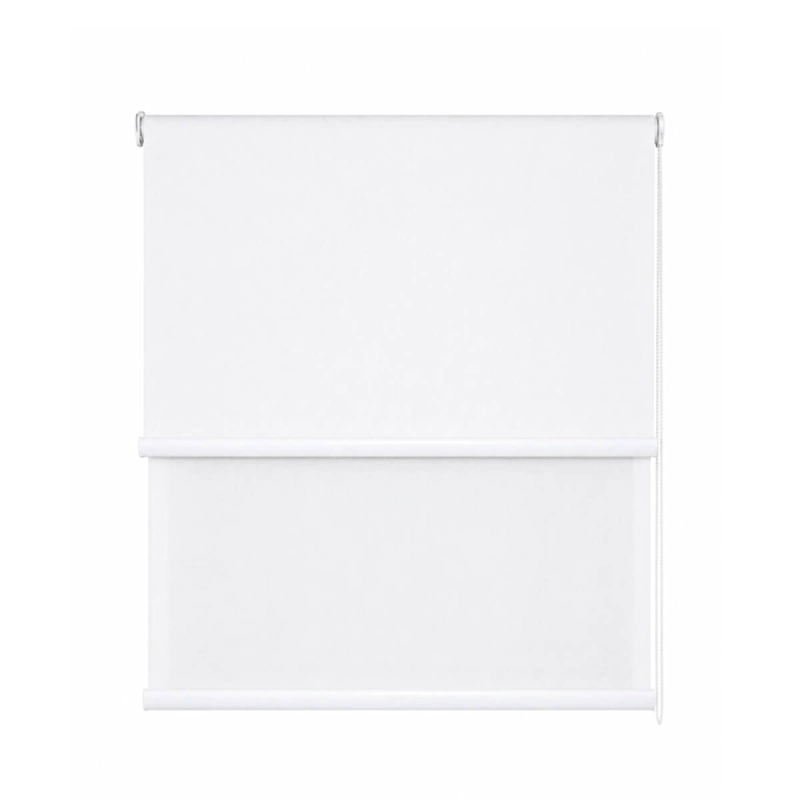 CORTINA ROLLER BLACKOUT 2 PAÑO 140X240 DOBLE CON VISILLO SIN CENEFA GUIZA
