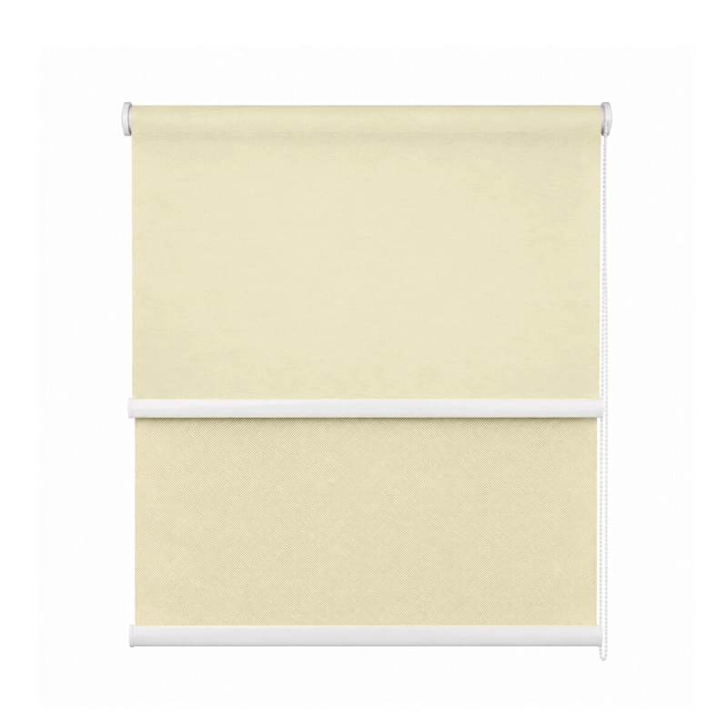 CORTINA ROLLER BLACKOUT 2 PAÑO 140X240 DOBLE CON VISILLO SIN CENEFA GUIZA