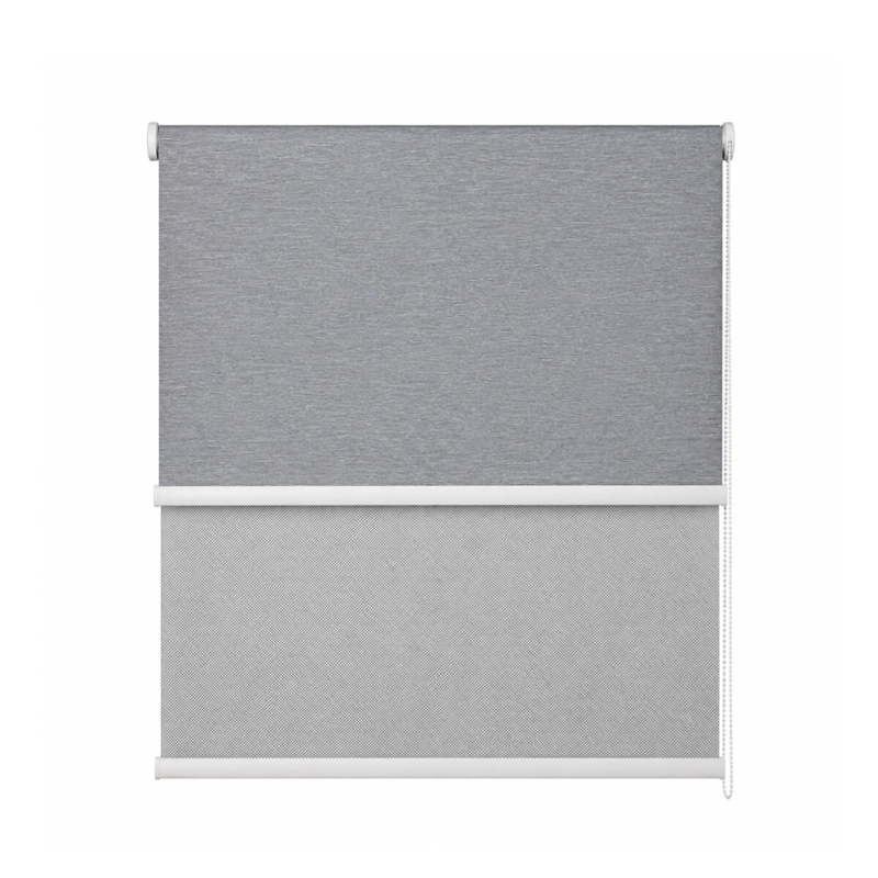 CORTINA ROLLER BLACKOUT 2 PAÑO 140X240 DOBLE CON VISILLO SIN CENEFA GUIZA