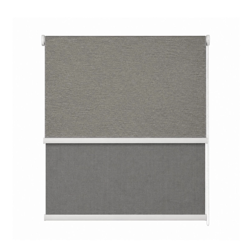 CORTINA ROLLER BLACKOUT 2 PAÑO 180X240 DOBLE CON VISILLO SIN CENEFA GUIZA