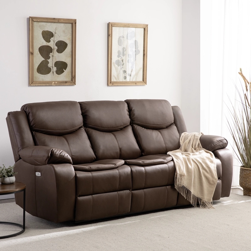 SOFA RECLINABLE ELECTRICO BILBAO MOORSH + USB
