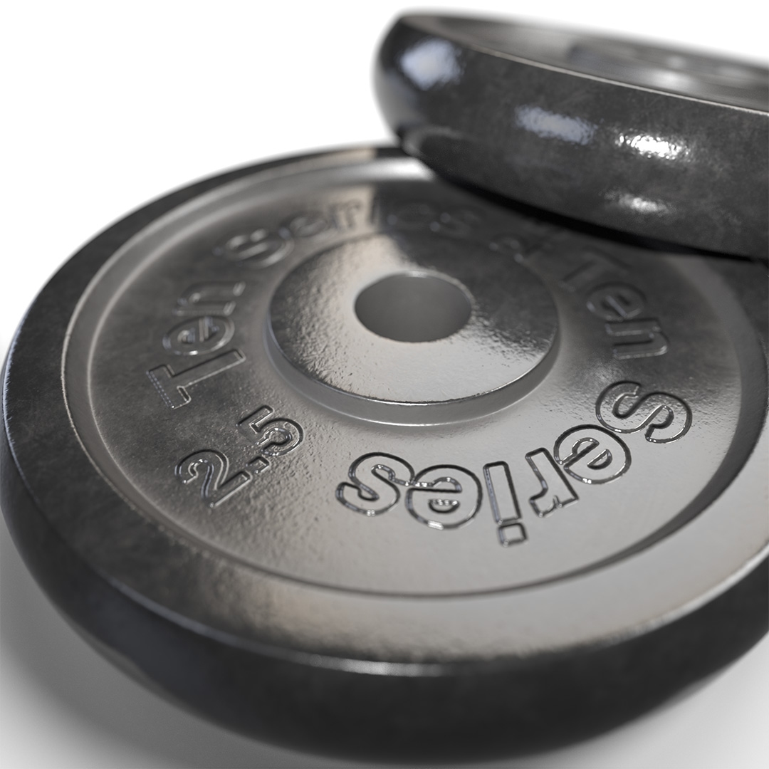 DISCO OLÍMPICO TEN SERIES HIERRO 2.5 KG