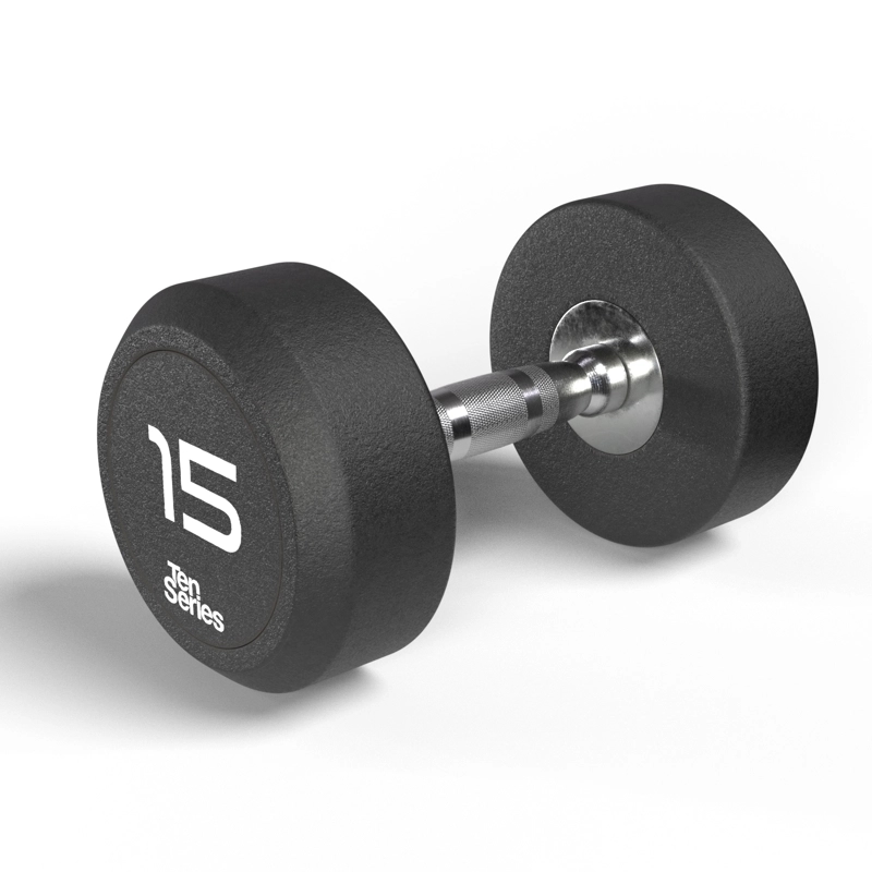 MANCUERNA ROUND STEEL 15 KG TEN SERIES
