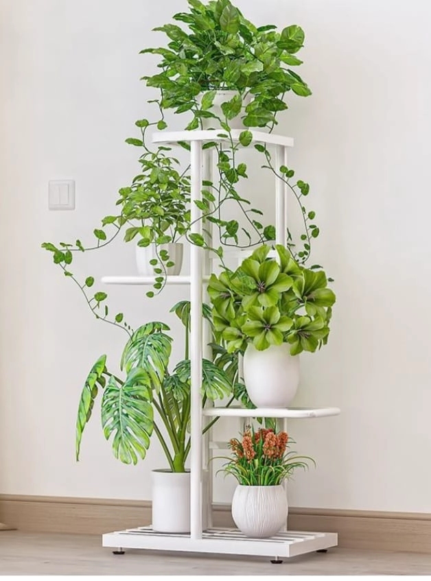 SOPORTE DE MACETEROS DE FIERRO