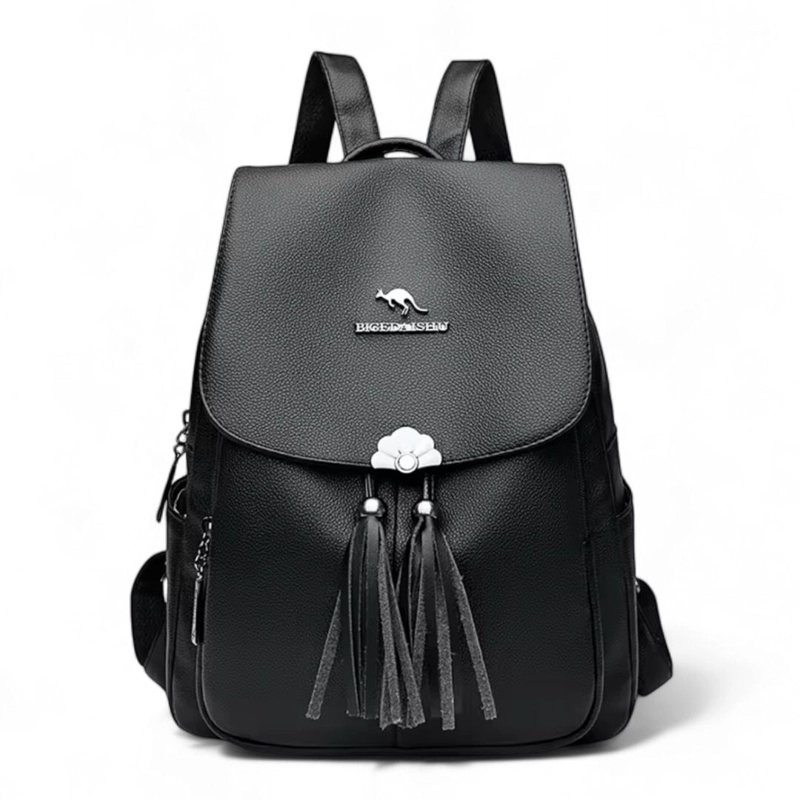 MOCHILA DE CUERO PU SUAVE JUVENIL IMPERMEABLE GRAN CAPACIDAD