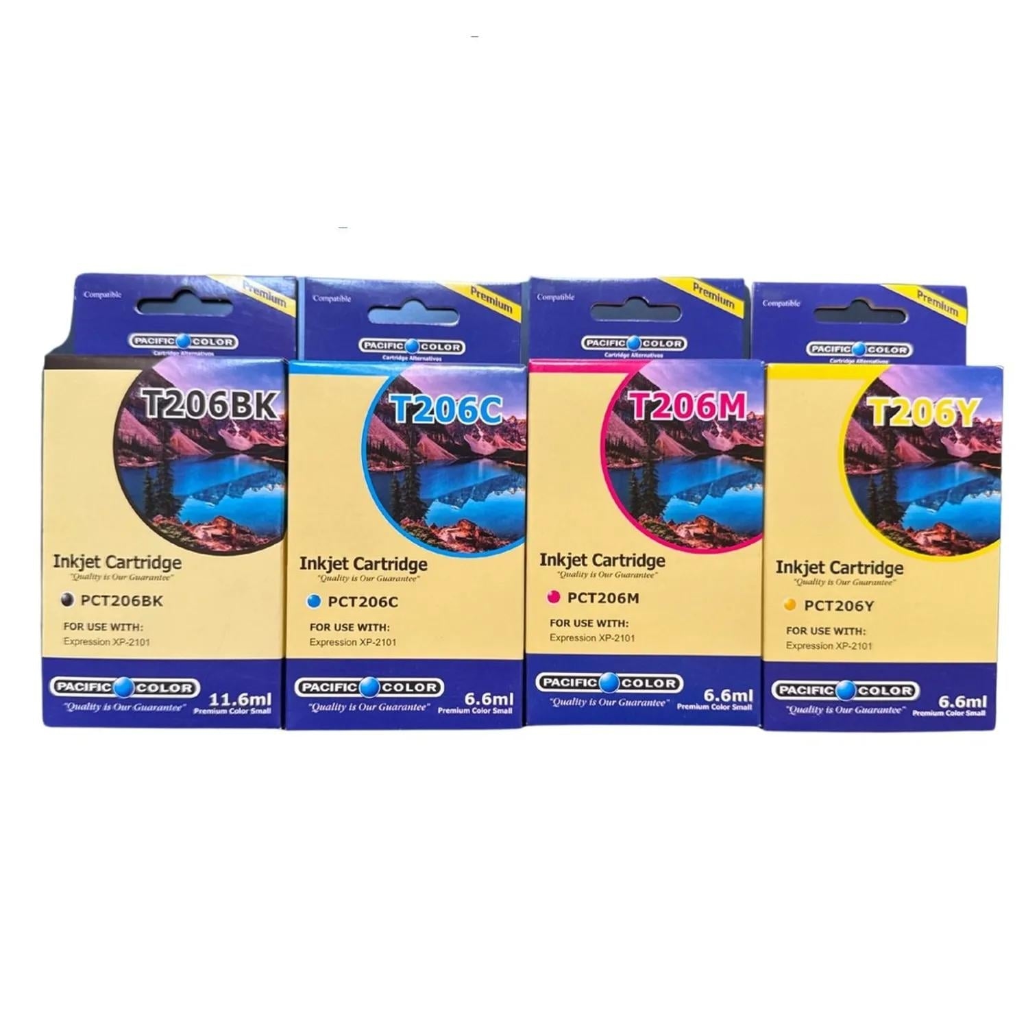 PACK TINTAS COMPATIBLE PARA T206 X-2101 N/M/C/Y