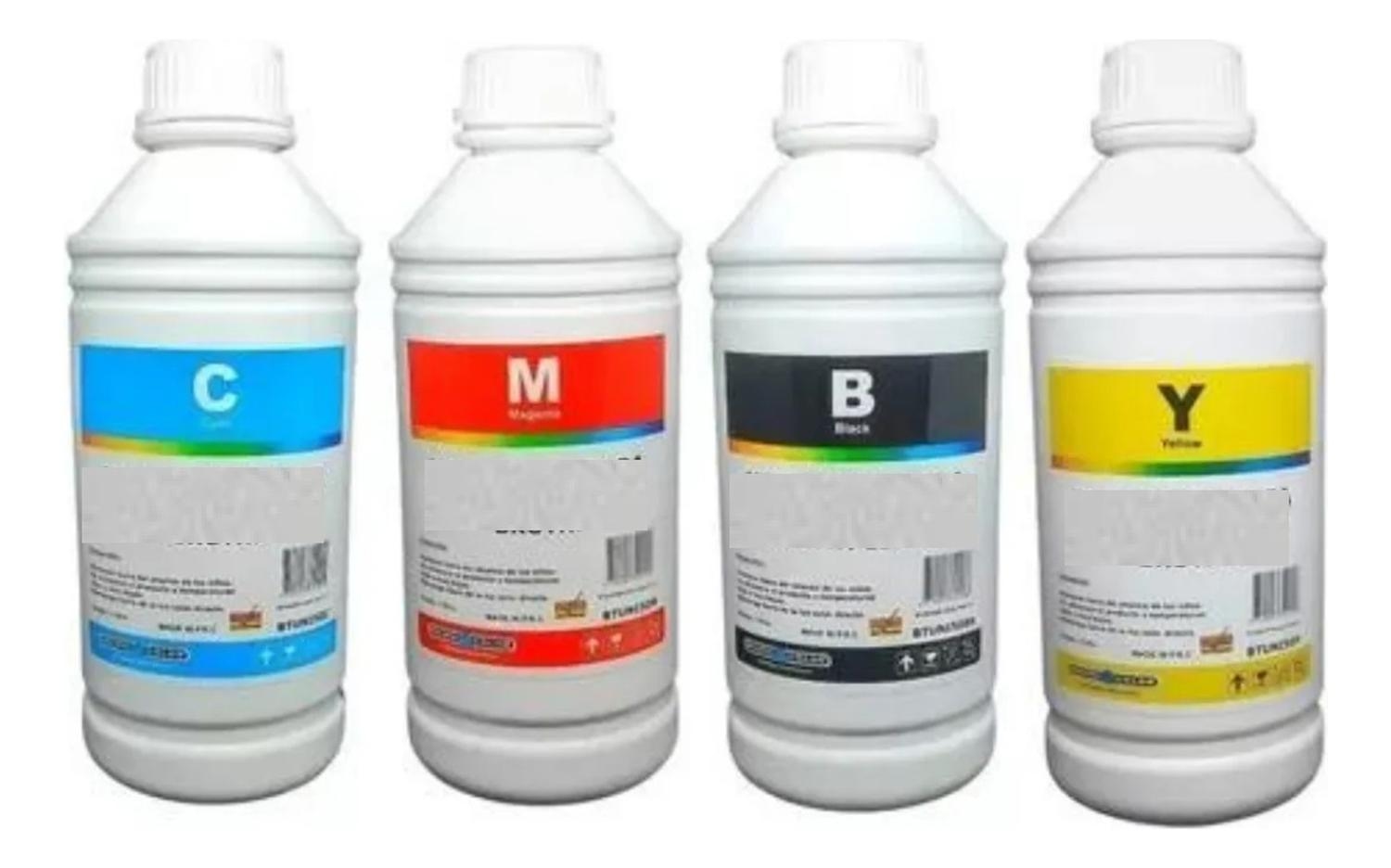 TINTAS UNIVERSALES GENE RICAS DE 1L - PACK COMPLETO N/M/C/Y