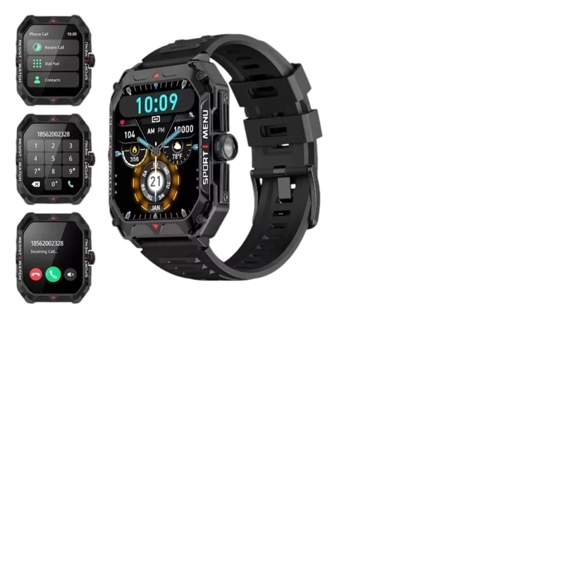 SMARTWATCH DEPORTIVO RELOJ INTELIGENTE TACTIL OUTDOOR IP68 LLAMADAS BT5.1 PANTALLA 2.02