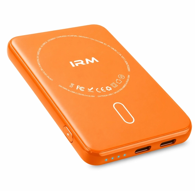 POWER BANK MAGNETICO INALAMBRICO 5000 MAH CARGA RAPIDA