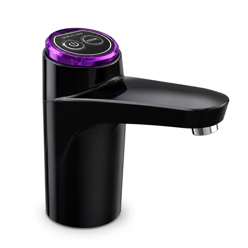 DISPENSADOR DE AGUA ELE CTRICO PORTATIL USB PARA BOTELLON RECARGABLE BLANCO