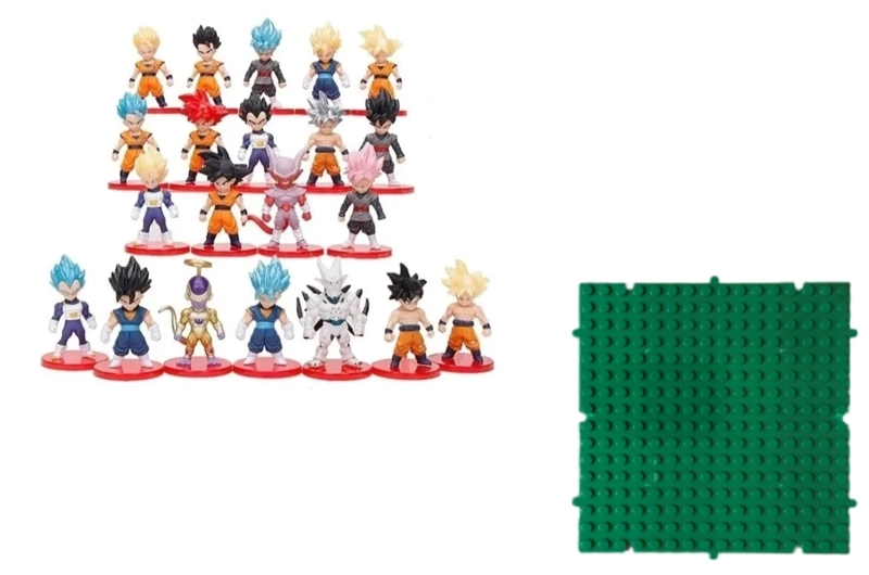 SET 21 FIGURAS DRAGÓN BALL Z + REGALO