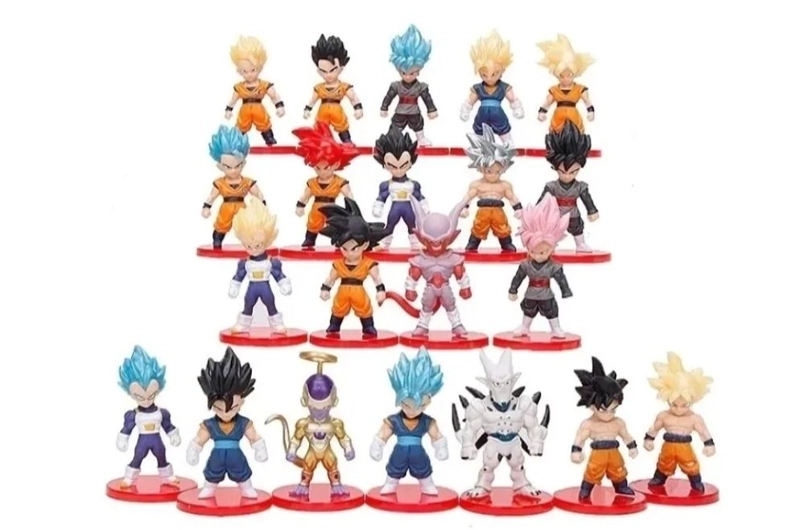 SET 21 FIGURAS DRAGÓN BALL Z +REGALO