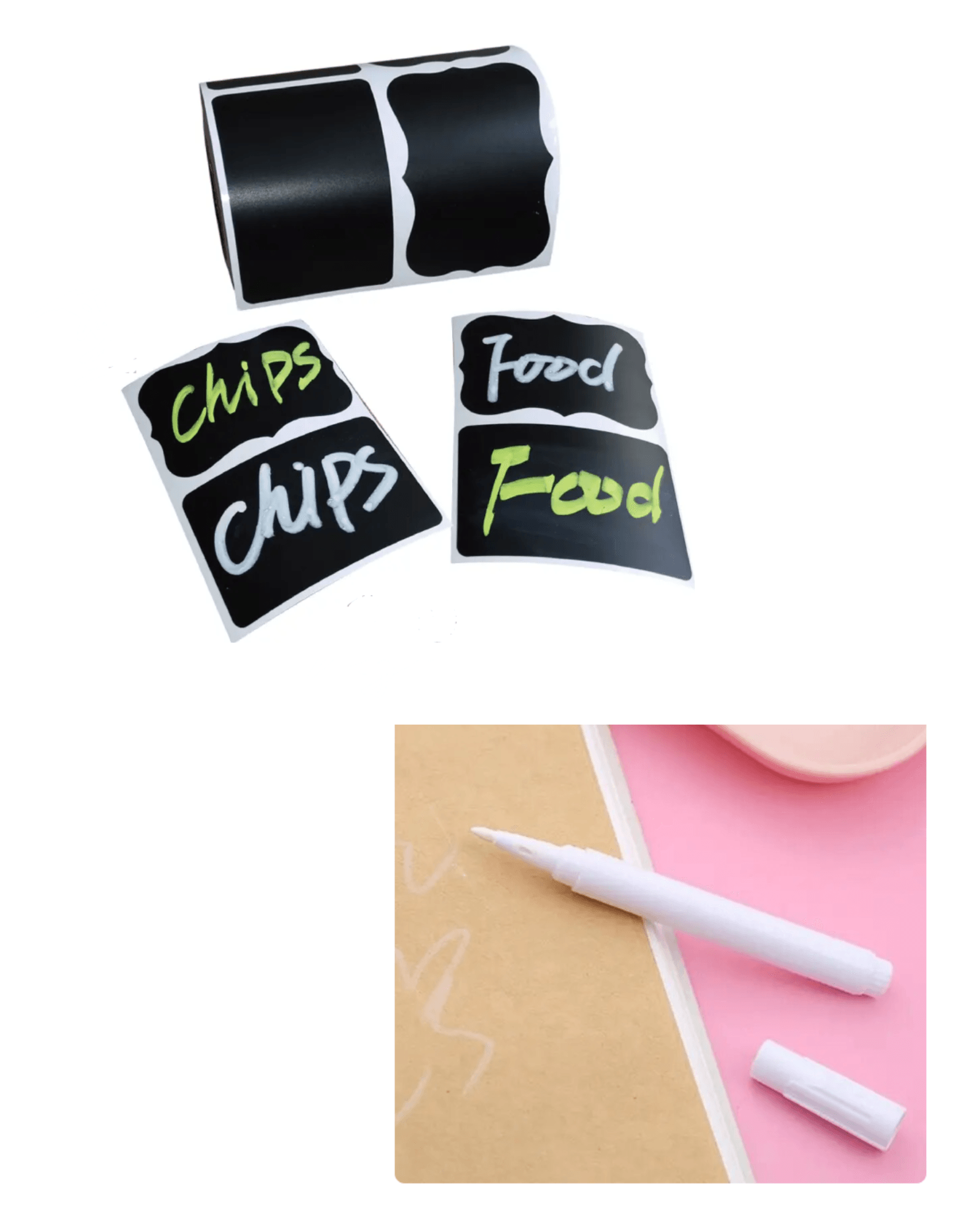 ROLLO CON 240 ETIQUETAS ADHESIVAS 6 X 4 CMS +LÁPIZ T +REGALO
