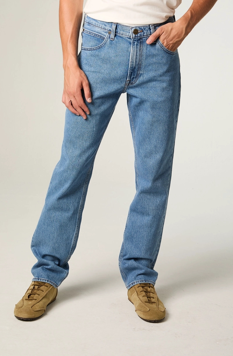 JEANS HOMBRE STRAIGHT TIRO ALTO CELESTE BROOKLYN