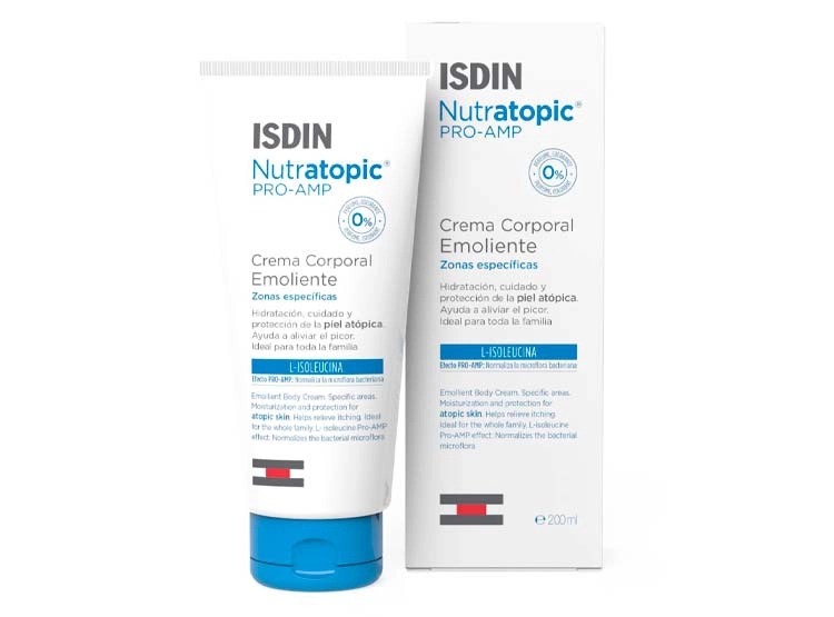 CREMA ISDIN HIDRATANTE EMOLIENTE NUTRATOPIC PRO-AMP 200 ML