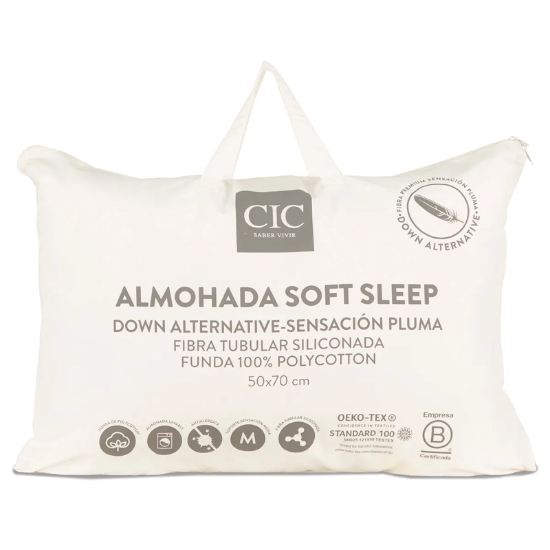 SET ALMOHADAS CIC DA SOFT SLEEP 70 X 50 CM BLANCO