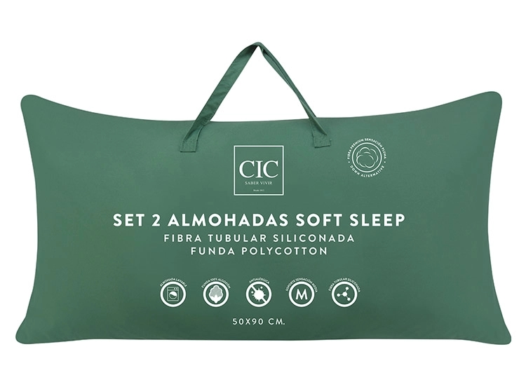 SET ALMOHADAS CIC DA SOFT SLEEP 50X90