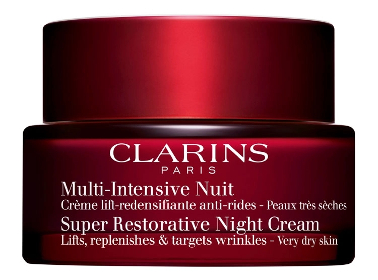 CREMA FACIAL CLARINS HIDRATANTE SUPER RESTORA NIGHT CR DS 50 ML