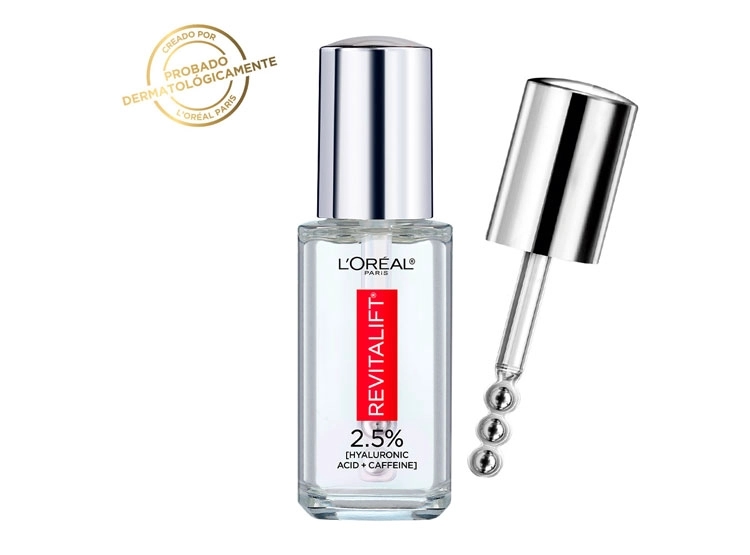 SERUM OJOS LOREAL DERMO EXPERTISE REVITALIFT 0.025 ÁCIDO HIALURÓNICO + CAFEÍNA 20 ML