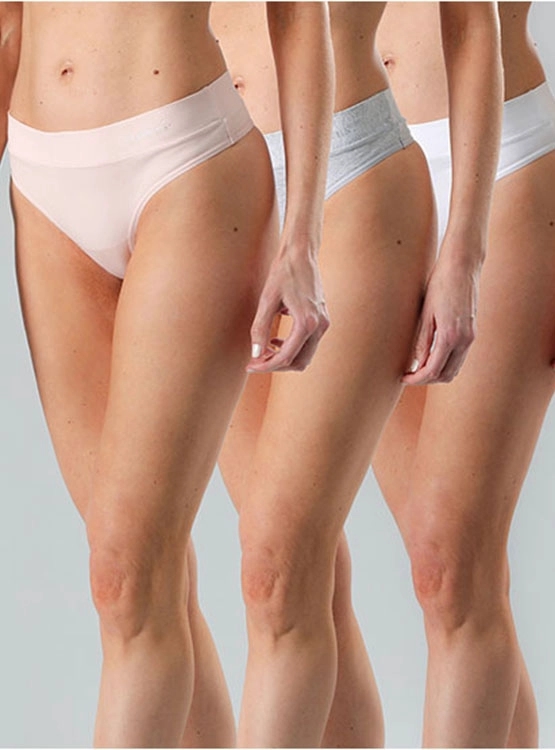3 PACK CULOTTE MUJER FLORES 25005