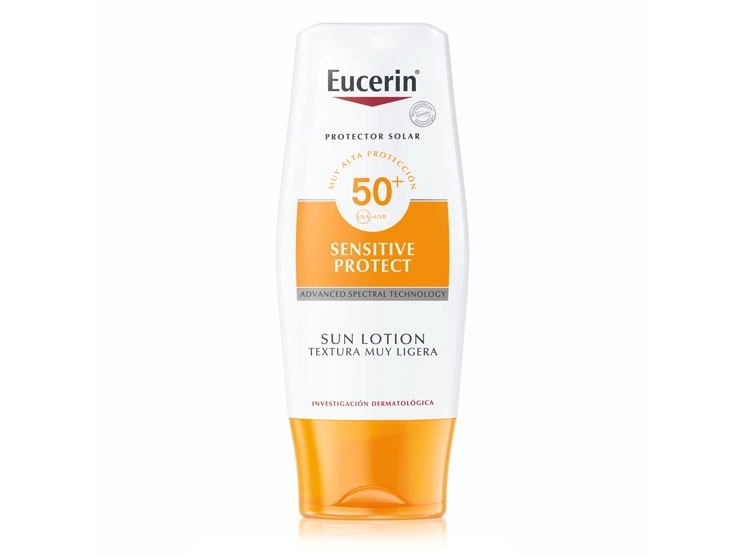 PROTECTOR SOLAR CORPORAL EUCERIN LOCION TECTURA MUY LIGERA SPF 50 150 ML