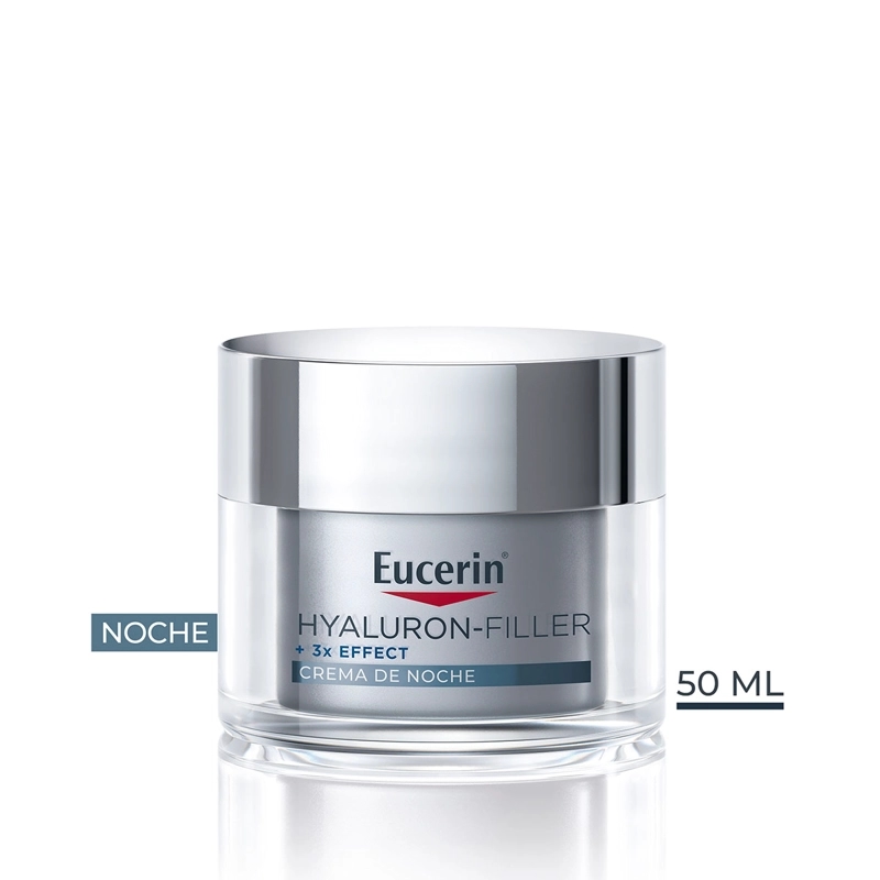 CREMA EUCERIN GEL ANTIEDAD NOCHE HYALURON FILLER PIEL SECA 50 ML