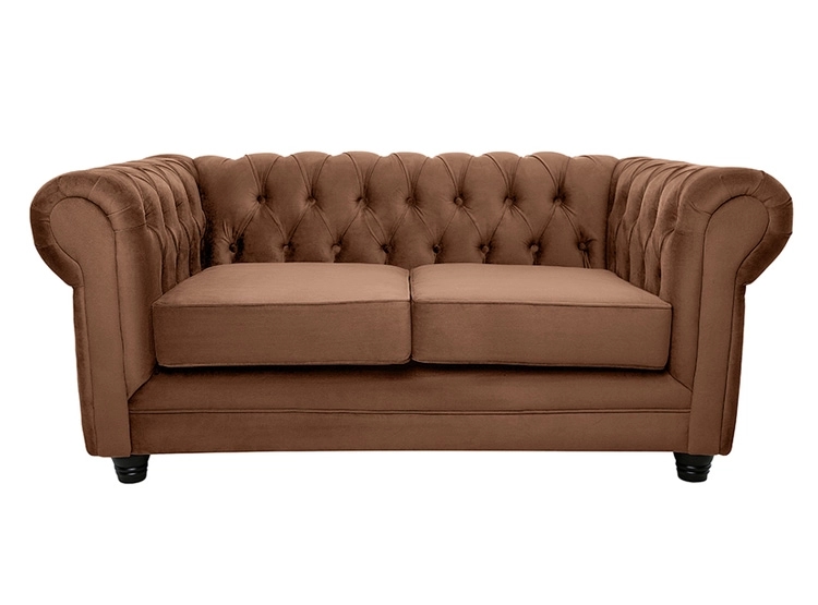SOFÁ BARRA DESIGN CHESTERFIELD 2 CUERPOS