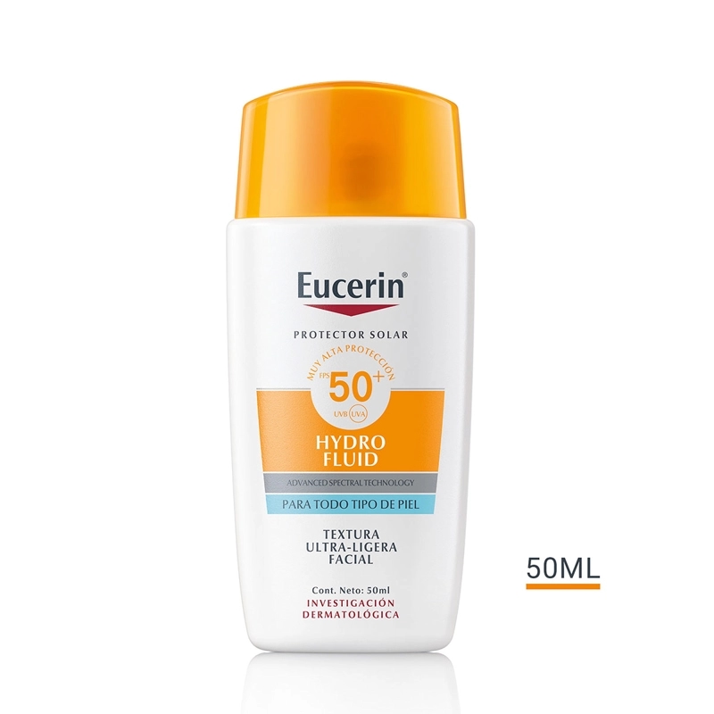 PROTECTOR SOLAR FACIAL EUCERIN HYDRO FLUID SPF 50+ 50 ML