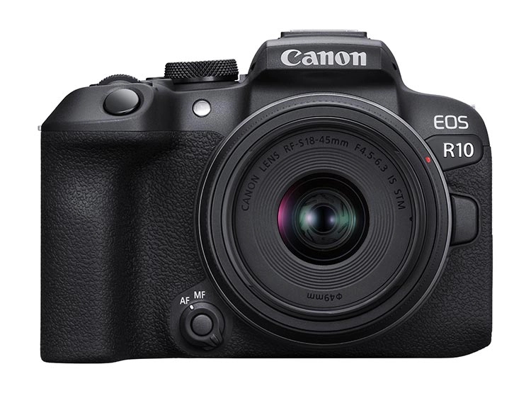 CÁMARAS DSLR REFLEX CANON EOS R10 WI-FI 24.4 MP RF-S 18-45 MM