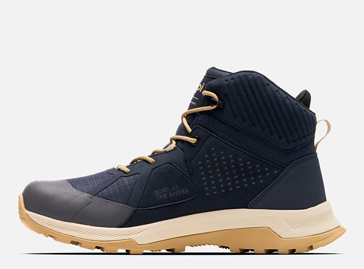 ZAPATILLA HOMBRE LIPPI HIKING AZUL VULCANO ONYX MID B-DRY