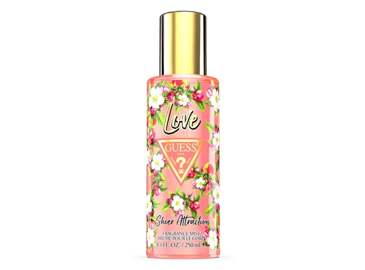 PERFUME GUESS LOVE SHEER ATTRACTATION FRAGANCE MIST MUJER BODY SPLASH 250 ML