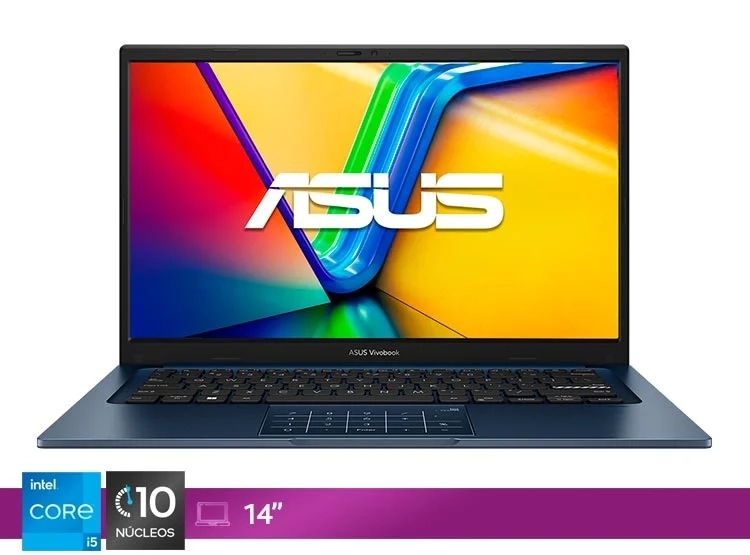 NOTEBOOK ASUS VIVOBOOK 14 X1404ZA INTEL CORE I5 16GB RAM 512GB SSD 14”