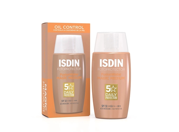 PROTECTOR SOLAR ISDIN FUSIONWATER MAGIC MEDIUM SPF50 50ML
