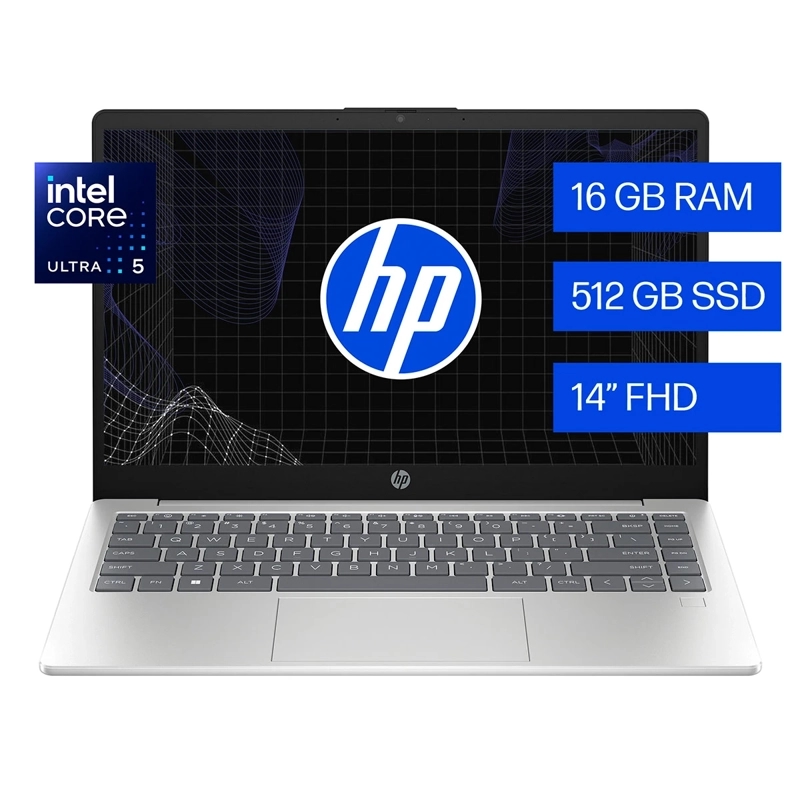 NOTEBOOK HP 14-EP1000LA INTEL CORE ULTRA 5 16GB RAM 512GB SSD 14”