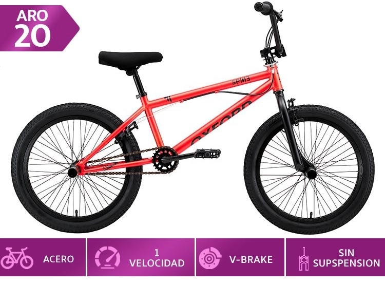 BICICLETA INFANTIL OXFORD SPINE COBRE ARO 20