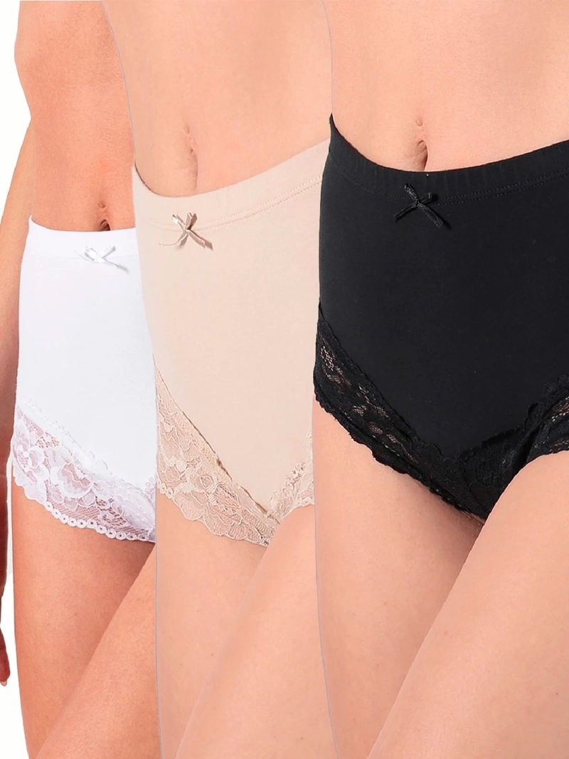 CALZÓN KAYSER PACK X3 ALGODÓN PANTALETA