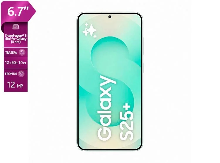 SMARTPHONE SAMSUNG GALAXY S25+ 256GB 12GB RAM 50MP 6.7”