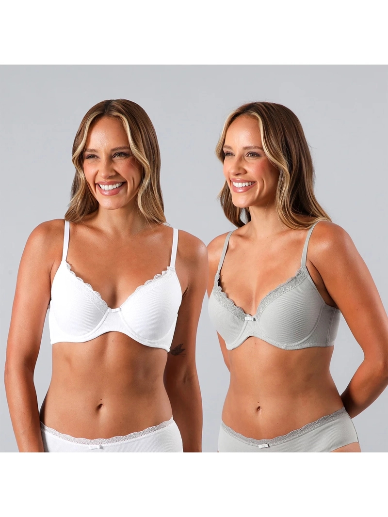 PACK 2 SOSTENES MUJER FLORES PERFECT COVER 25491