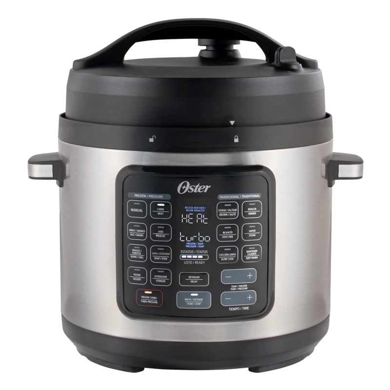 OLLA A PRESIÓN OSTER ELÉCTRICA TURBO CKSTPCECT75DF 1300W 7.5 LT
