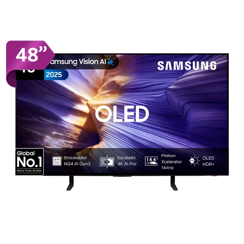 SMART TV SAMSUNG OLED 4K UHD 48 S90F VISION AI