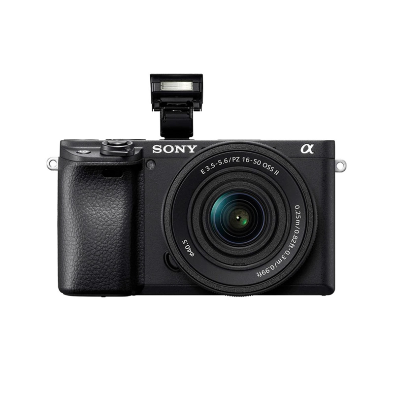 CÁMARA DIGITAL MIRRORLESS SONY APS-C ILCE-6400K A6400 CINEMA 4K 24.2 MP + LENTE SELP16502