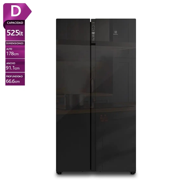REFRIGERADOR SIDE BY SIDE ELECTROLUX 525 L NO FROST ES5GB