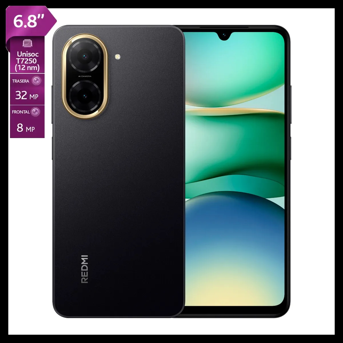 SMARTPHONE XIAOMI REDMI A5 64GB 3GB RAM 32MP 6.8”