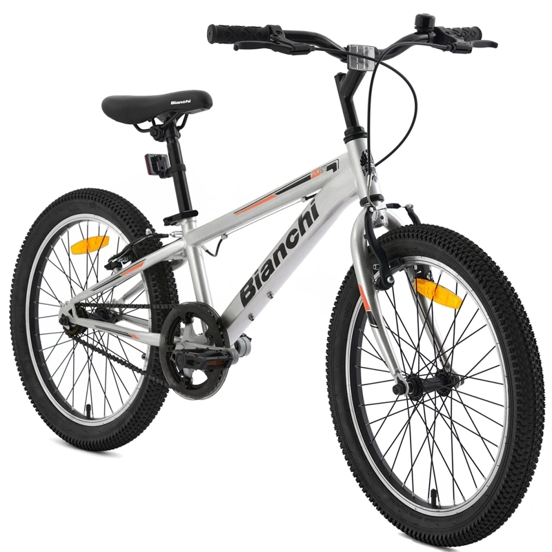 BICICLETA INFANTIL BIANCHI WOLF ST PLATA ARO 20