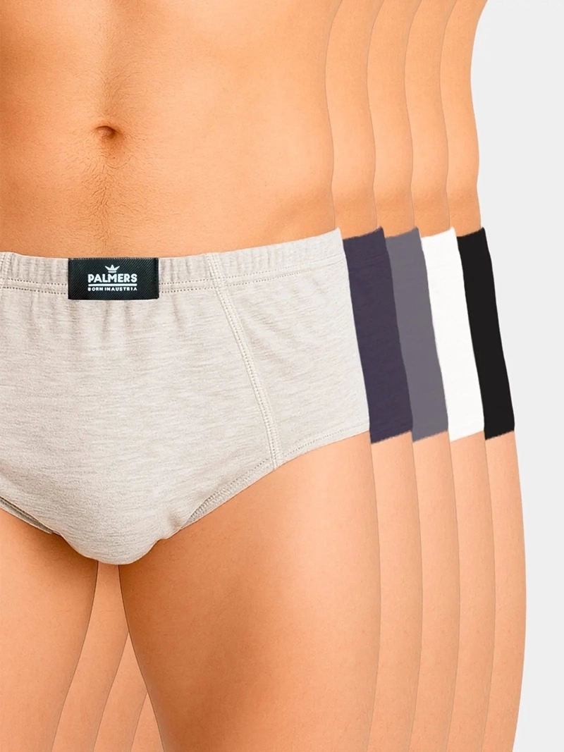 PACK X5 SLIP HOMBRE PALMERS ALGODÓN 