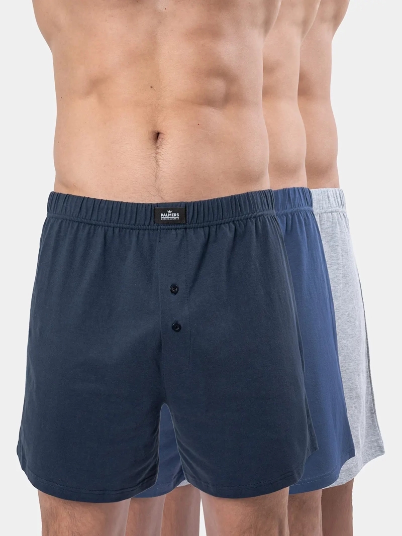 PACK X3 BÓXER HOMBRE PALMERS ALGODÓN HOLGADO
