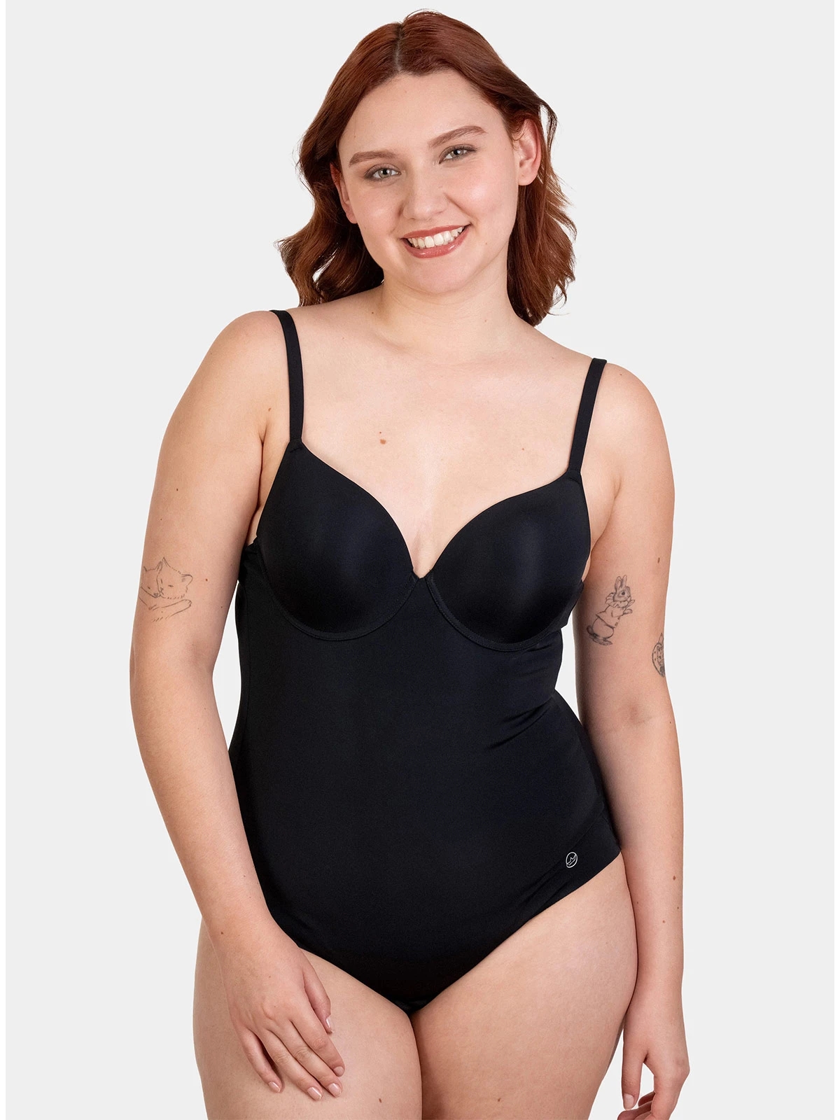 BODY PALMERS MICROFIBRA MODELADOR NEGRO