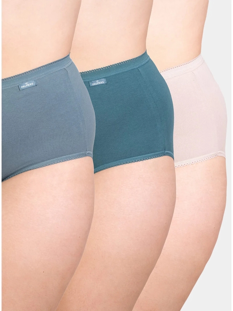 CALZÓN PALMERS PACK X3 ALGODÓN MAXI