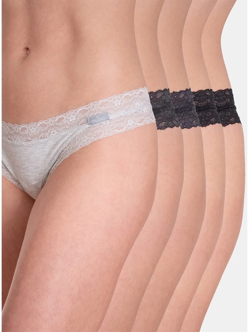 CALZÓN PALMERS PACK X5 ALGODÓN CULOTTE