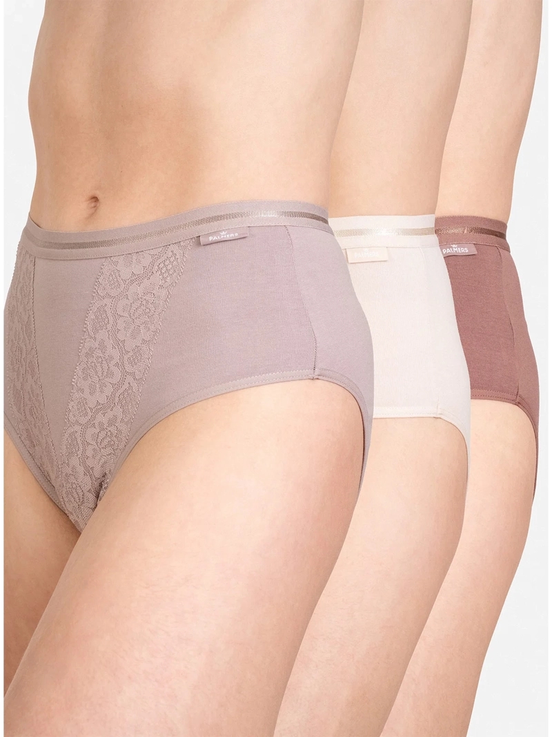CALZÓN PALMERS PACK X3 ALGODÓN HIKINI